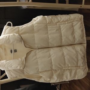 Cream coloured Old Navy Vest XXL